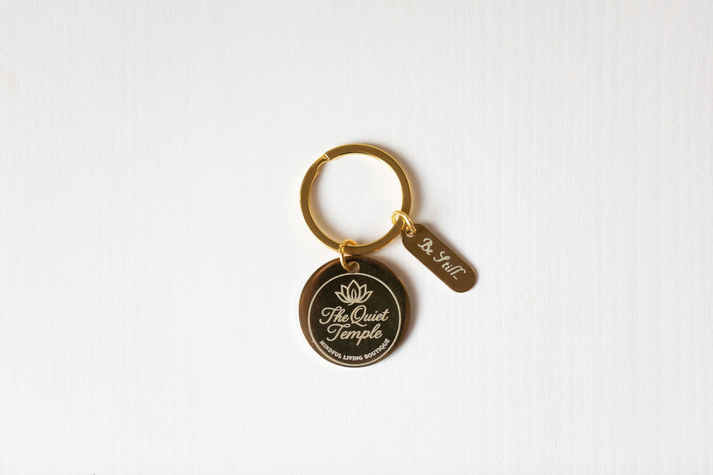 The Quiet Temple Keychain