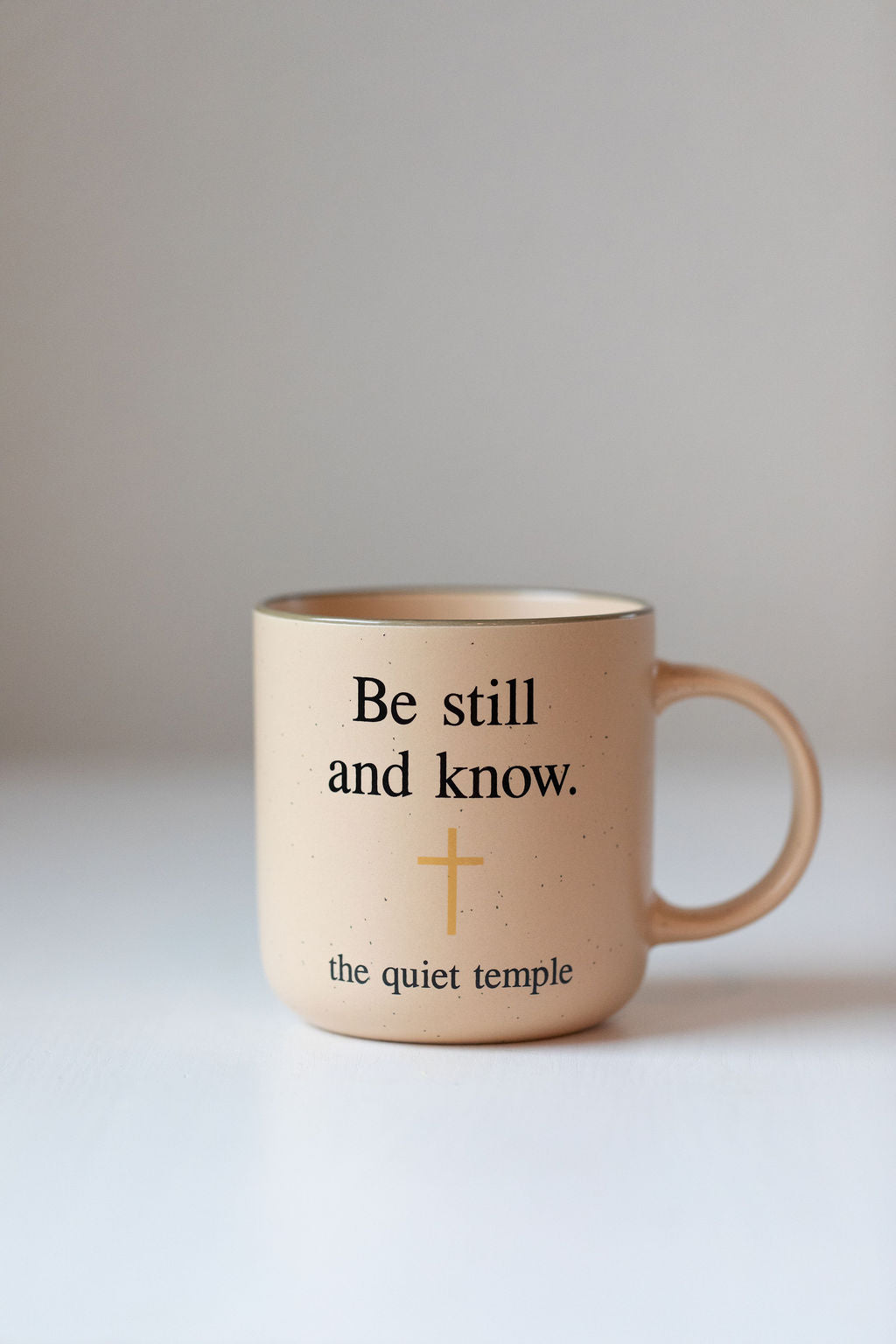 "Be Still and Know" Ceramic Mug