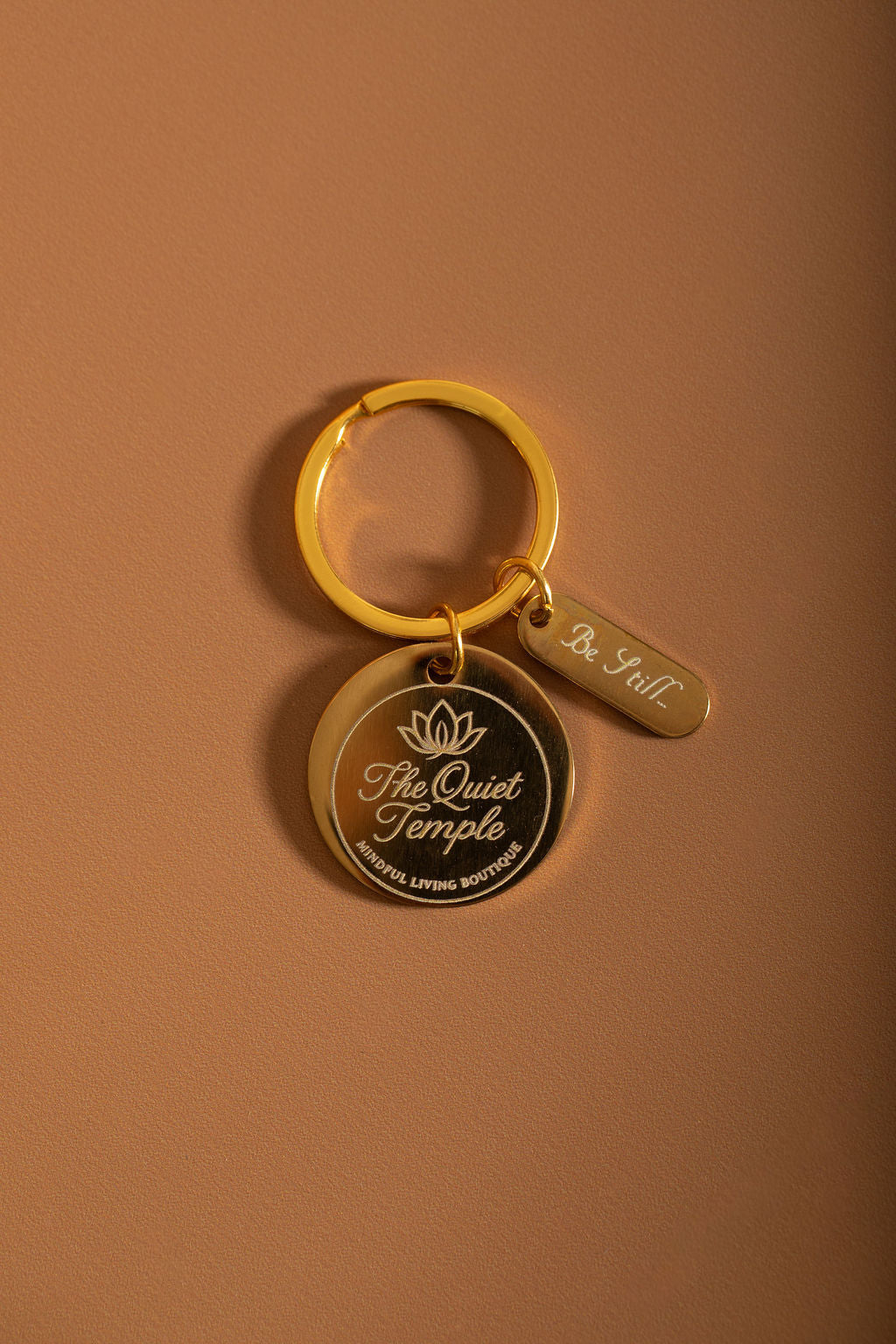 The Quiet Temple Keychain