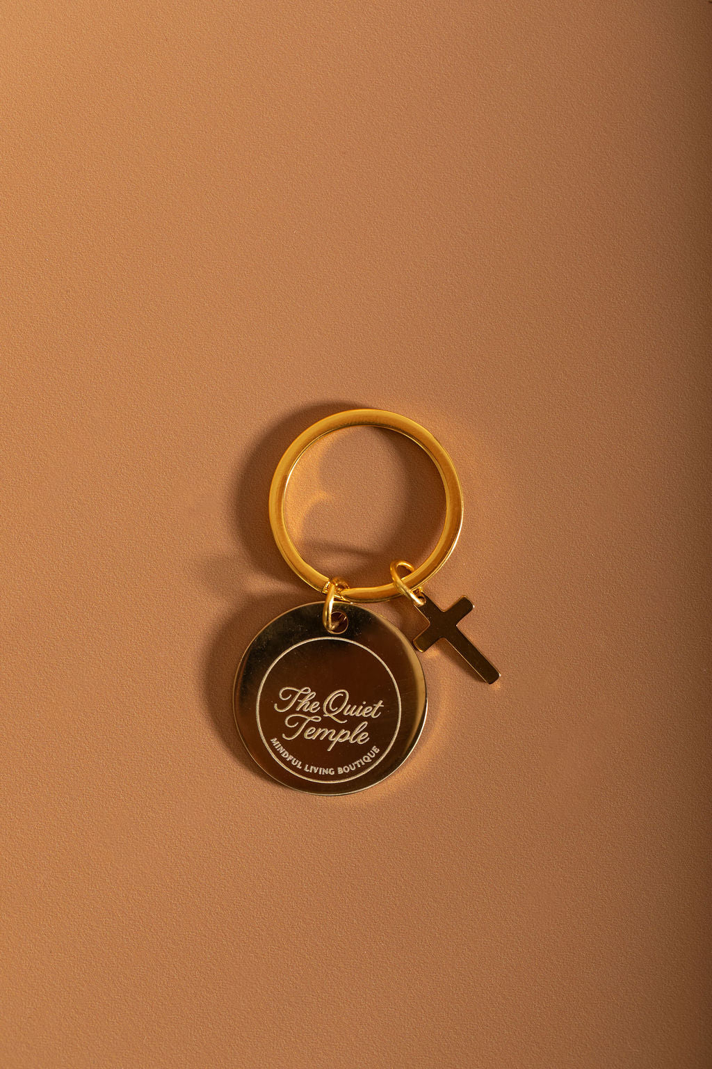 The Quiet Temple Keychain