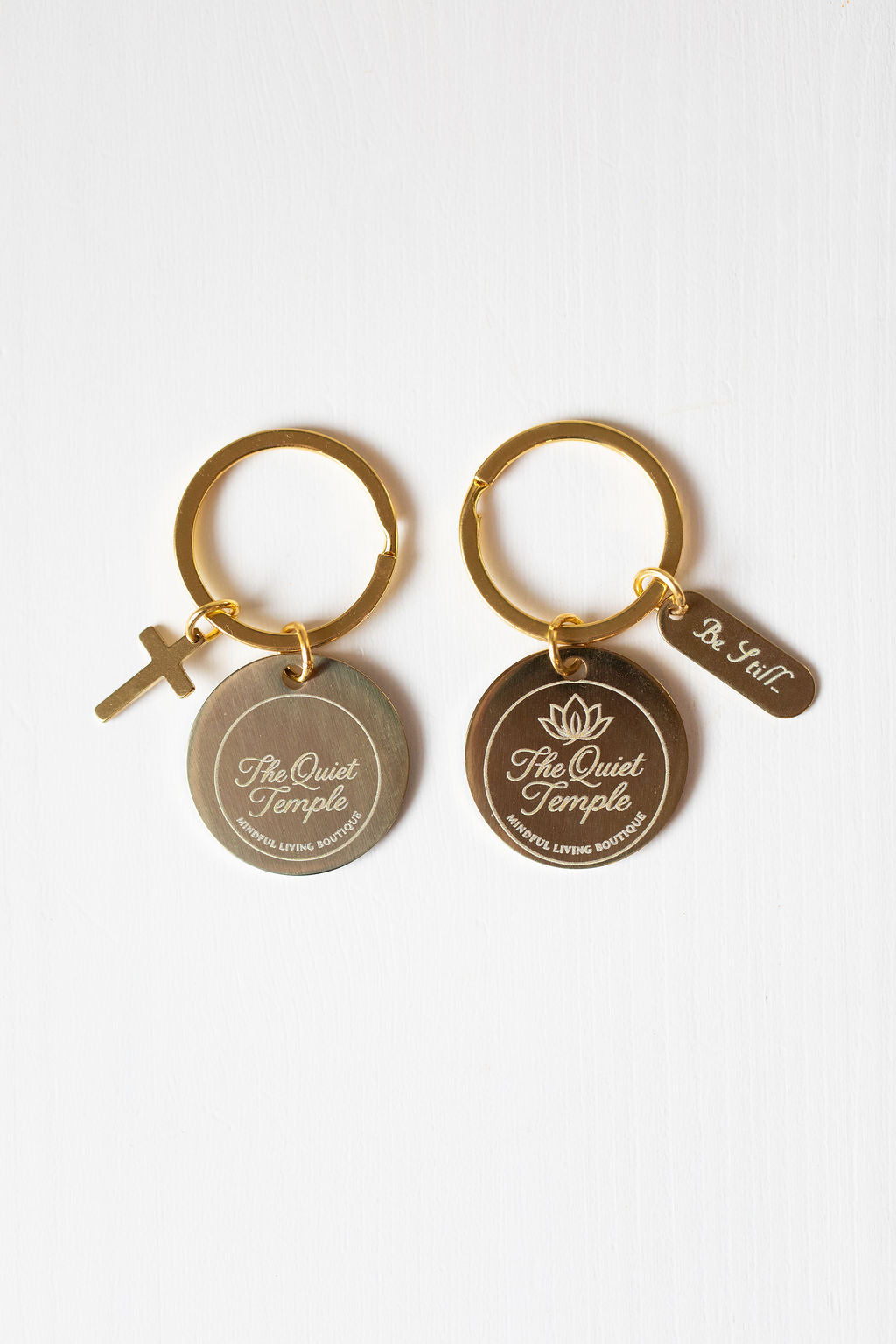 The Quiet Temple Keychain